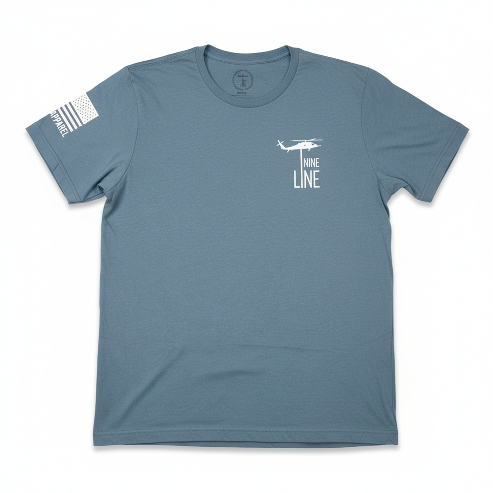 Nine Line Apparel Blue Graphic T-Shirt - XXL